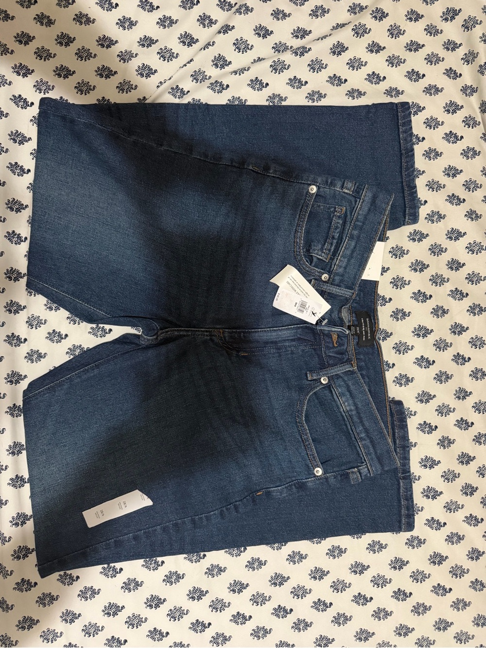 Banana Republic Dark Wash Girlfriend-Leg Women's Jeans